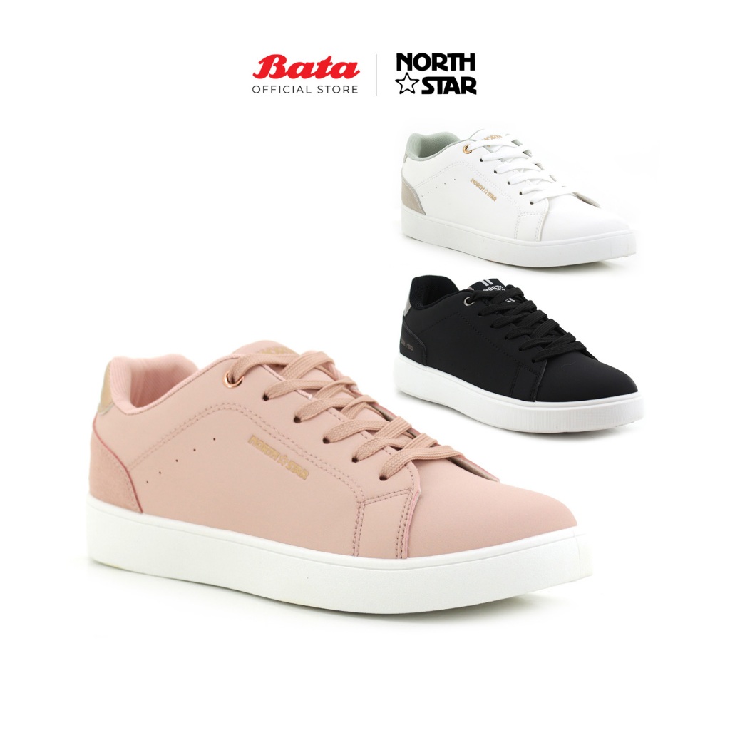 [Online Exclusive] NORTH STAR Essie Women White / Pink Sneakers 5801057 / 5805057 / 5806057 Kasut Sukan Perempuan