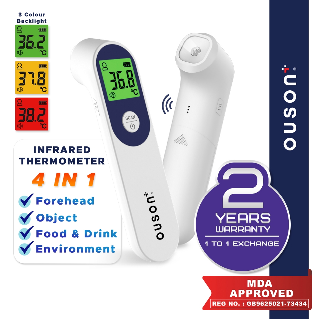 OUSON Thermometer Baby Temperature Meter Termometer Digital Infrared Thermometer Cek Suhu Demam