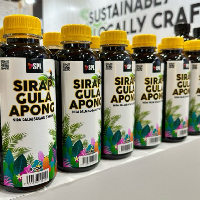 [Delivery from Selangor] Sirap Gula Apong Original 500ml (Suitable For 3 Layer Tea & Coffee)