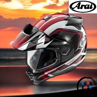 Arai Motorcycle Helmet Off-Road Tour-Cross V Discovery Red 55-56cm