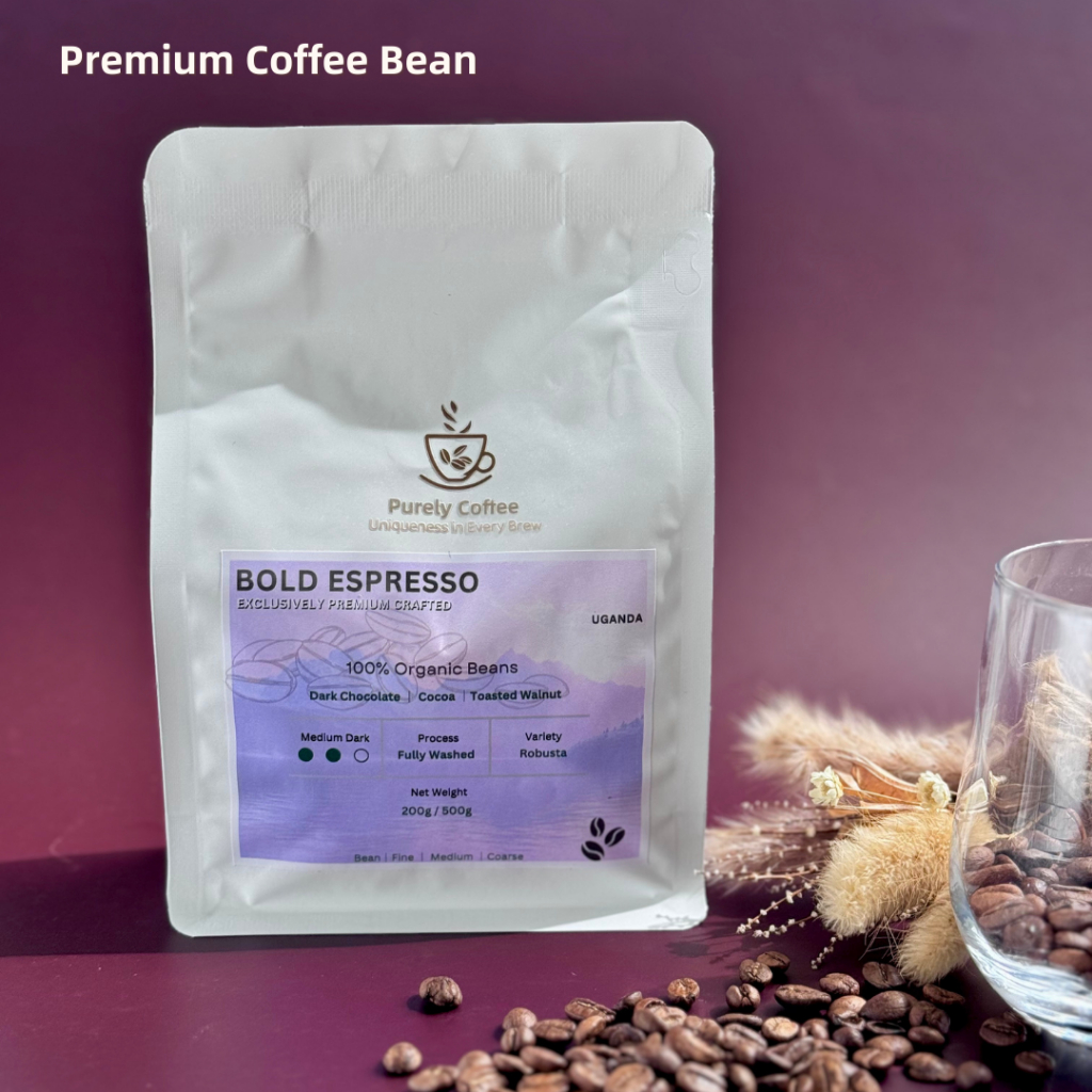 【Bold Espresso】 100% Coffee Bean Premium Series