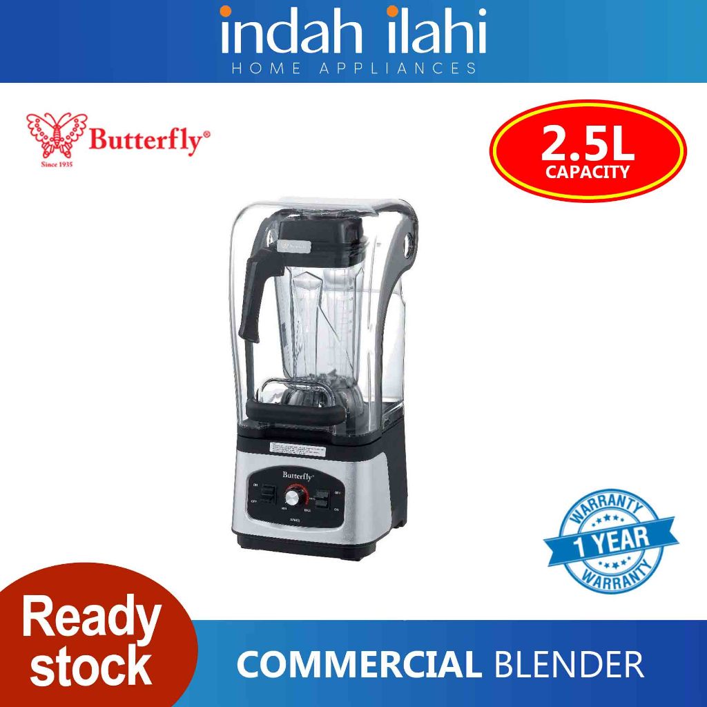 Butterfly Mesin Pengisar Komersial Commercial Blender (2.5L) B-597