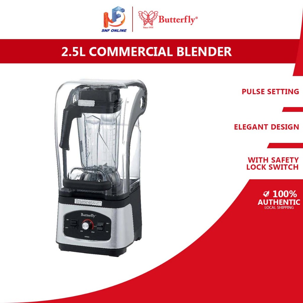 Butterfly Mesin Pengisar Komersial Commercial Blender (2.5L) B-597