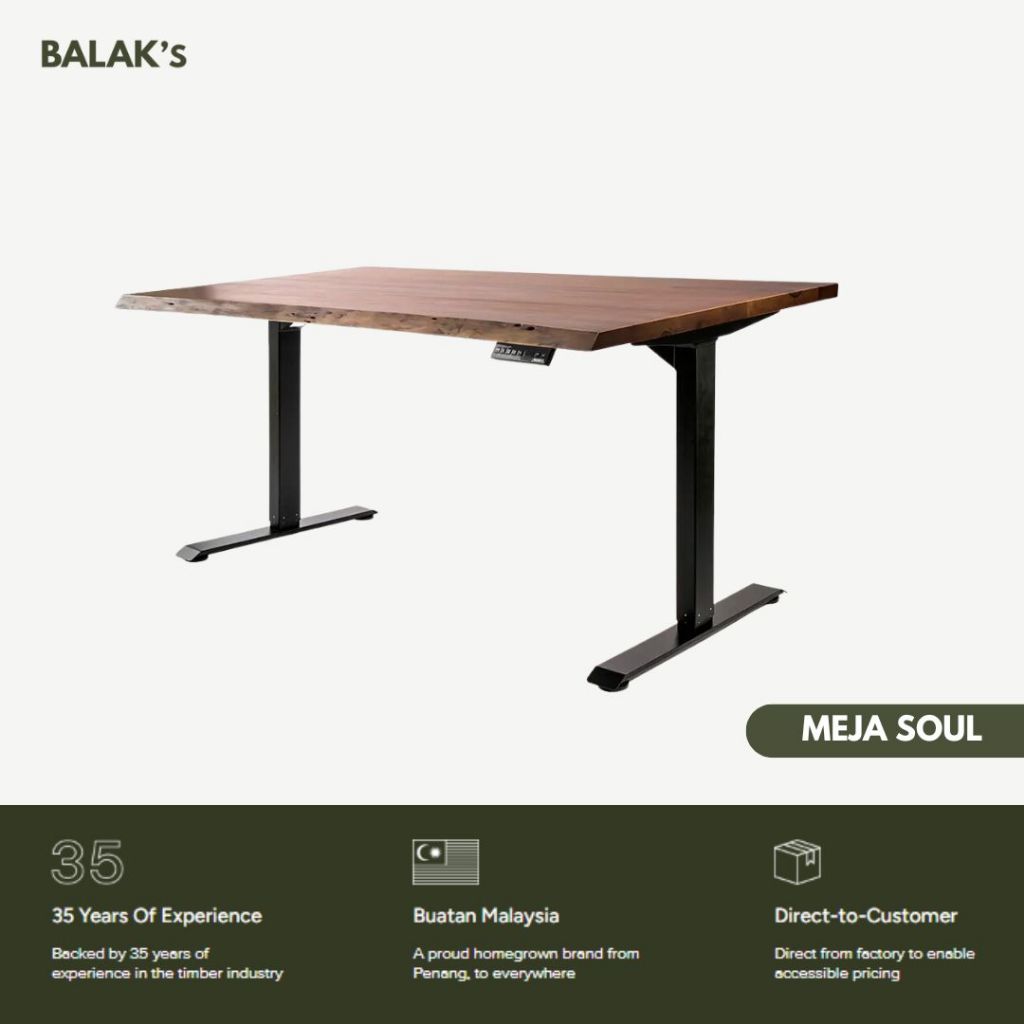 BALAK's Soul Adjustable Electric Ergonomic Standing Desk