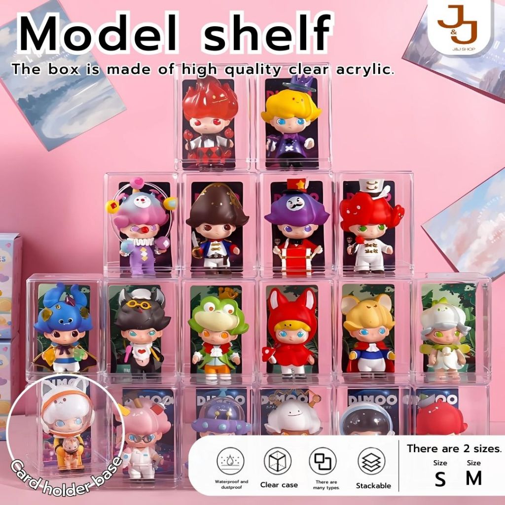 Blind Box Storage Cabinet Acrylic Single Doll Display Storage Box Dustproof Transparent Hand Made Model Box