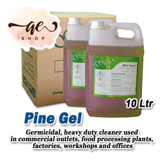 Pine Gel 10 ltr Germicidal, heavy duty cleaner used in commercial outlets, food processing plants, factories, workshops