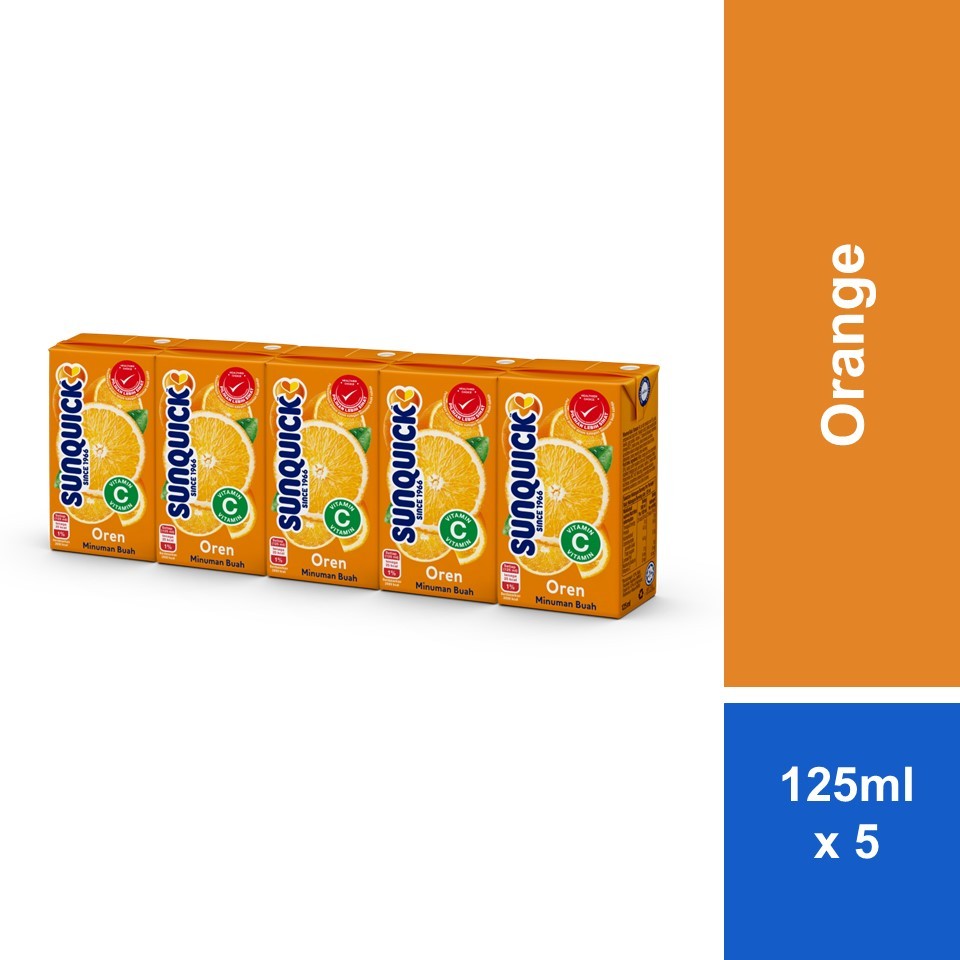 Sunquick Fruit Drink Orange 125ml x 5s
