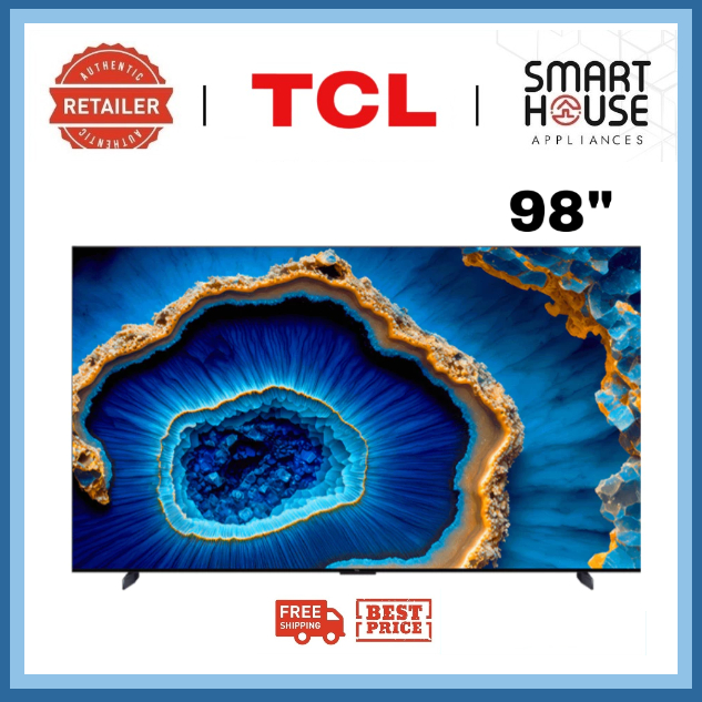 FREE SHIPPING !! TCL C755 98 inch QD Mini LED Google TV 98C755