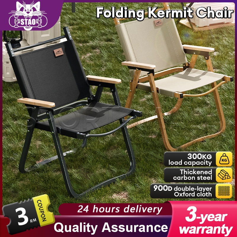 SPORT Kermit Chair Camping Chair Foldable Portable Outdoor picnic Folding Chair kerusi lipat kerusi healing lightweight