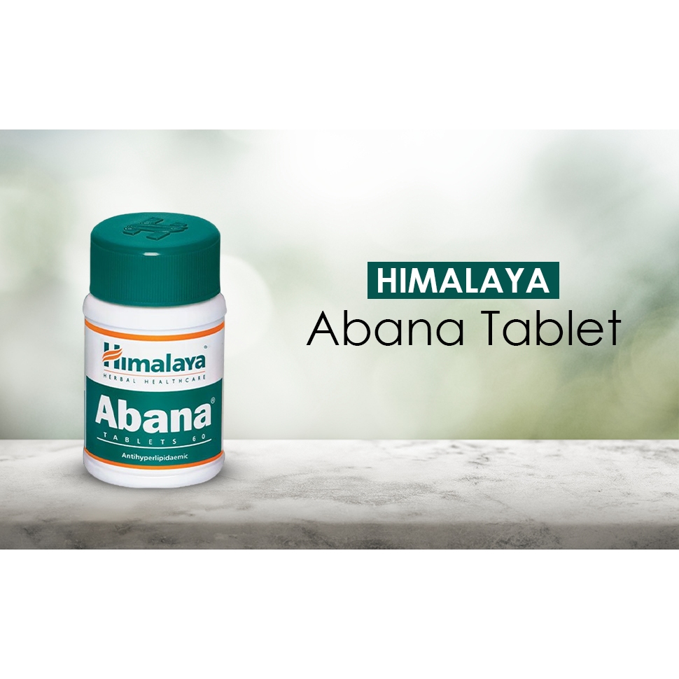 Himalaya Abana Tablets 60's | Heart Health & Cholesterol Support | Herbal Supplement for Cardiovascular Wellness