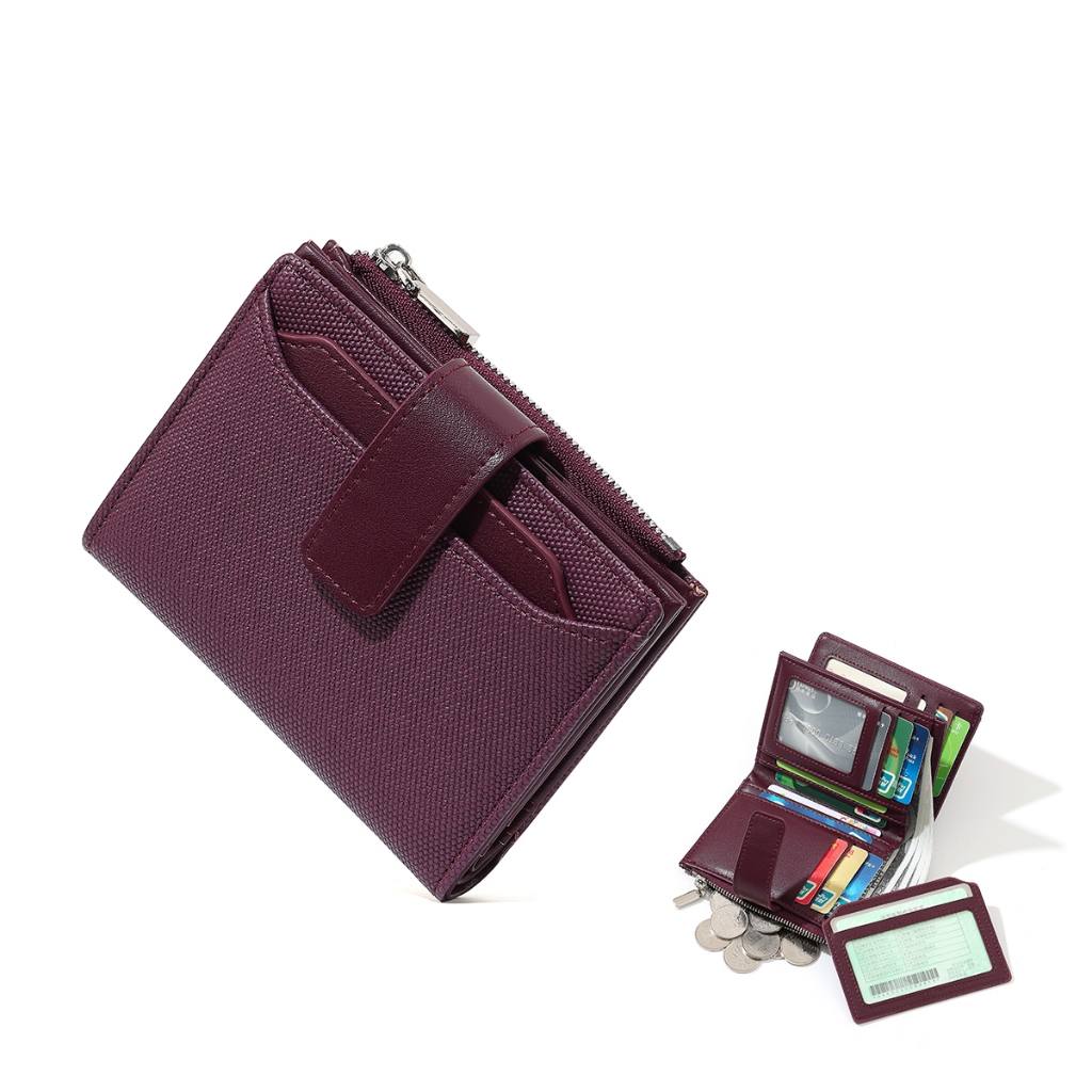 Ready Stock Women Fold Over Purse & Wallet | Wallet Wanita Dompet Perempuan