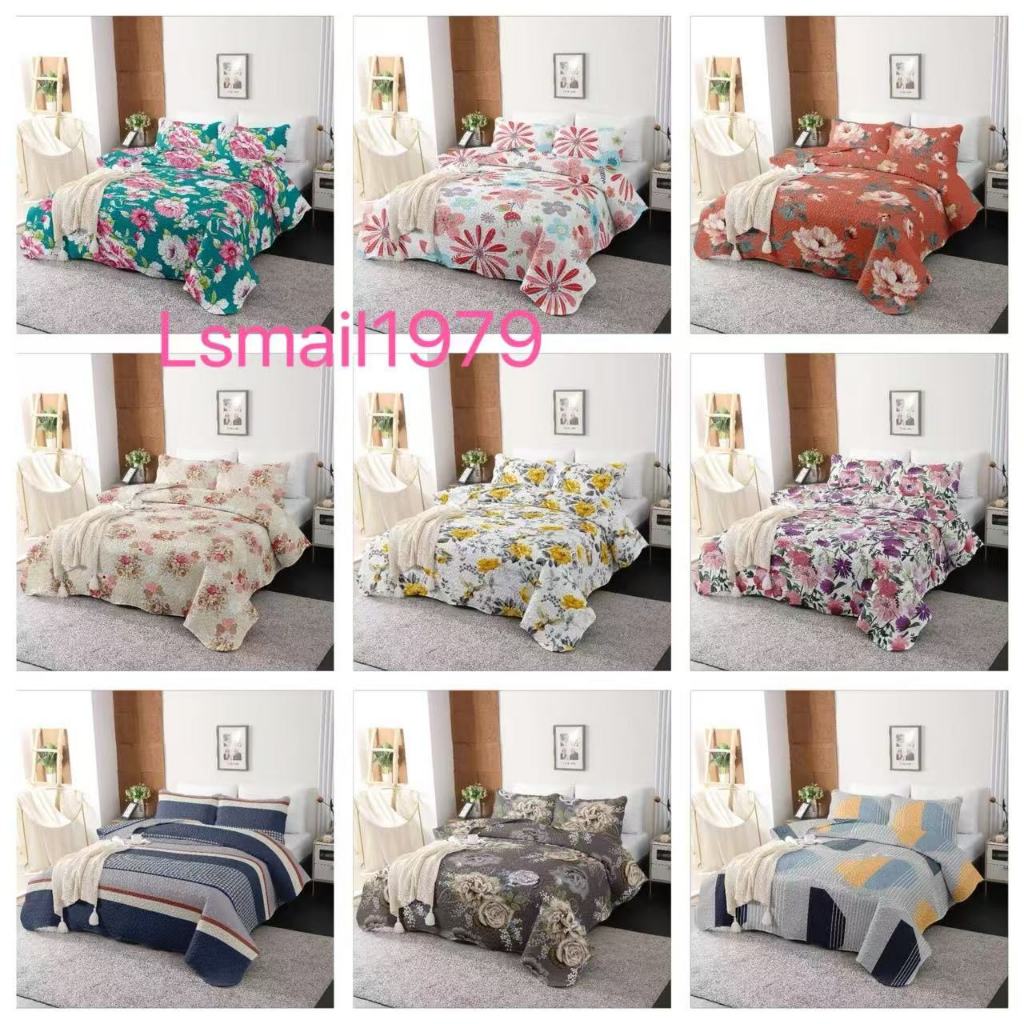 CADAR BEDSHEETS PATCHWORK SET 3 in 1/ CARDAR PATCHWORK Queen SizeKING SIZE