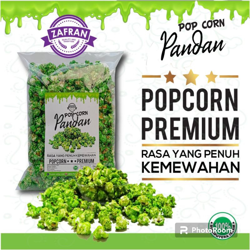 Popcorn Pandan 1kg Murah