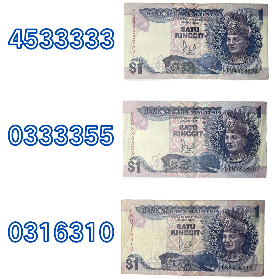 RM1 Ringgit Malaysia | 6th Series | Collector's Edition Banknote