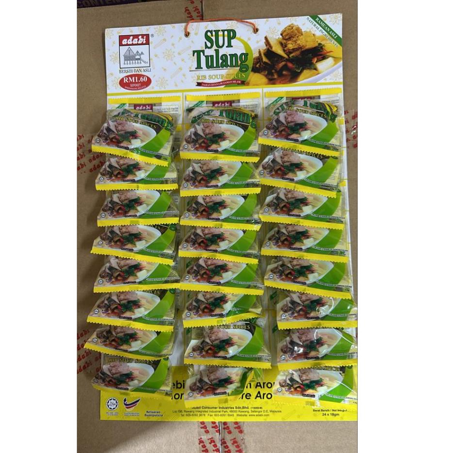 Sup Tulang 13g x 24 satu papan
