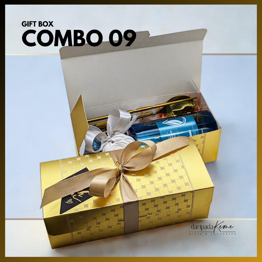 GIFT BOX COMBO 09 (2025) Exclusive VIP Goodie Doorgifts for Wedding Aqiqah Birthday & All Events