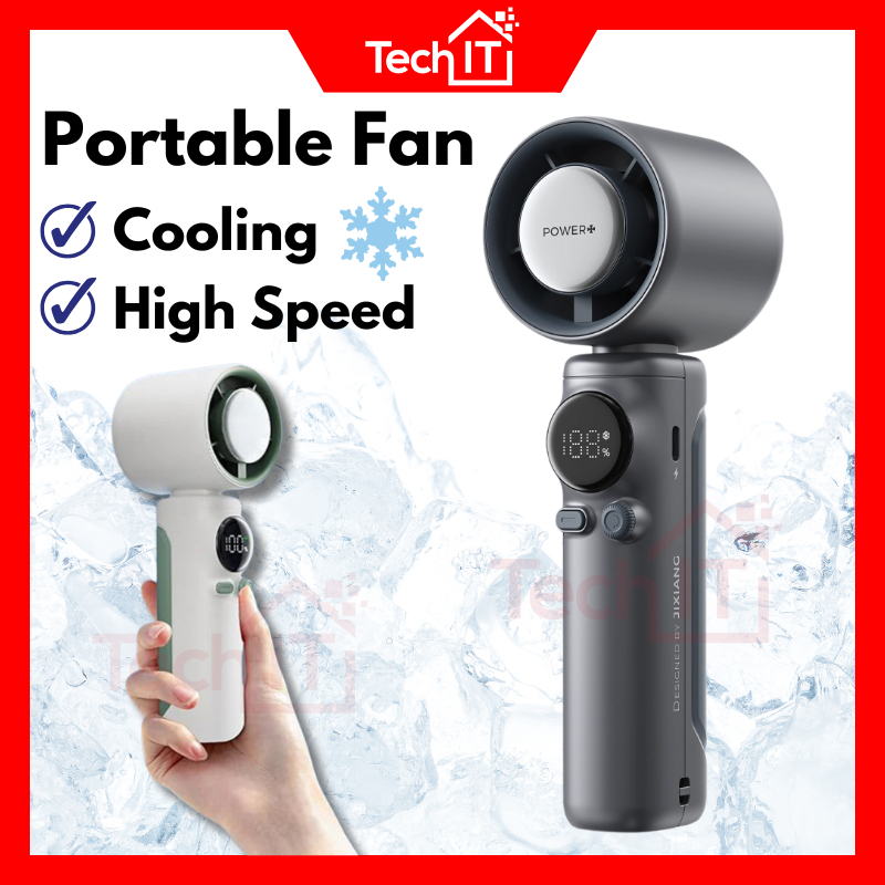 Kipas Mini Fan Cooler Portable Fan Kipas Tangan Hand Fan Rechargeable Handheld Kipas Portable 風扇小型