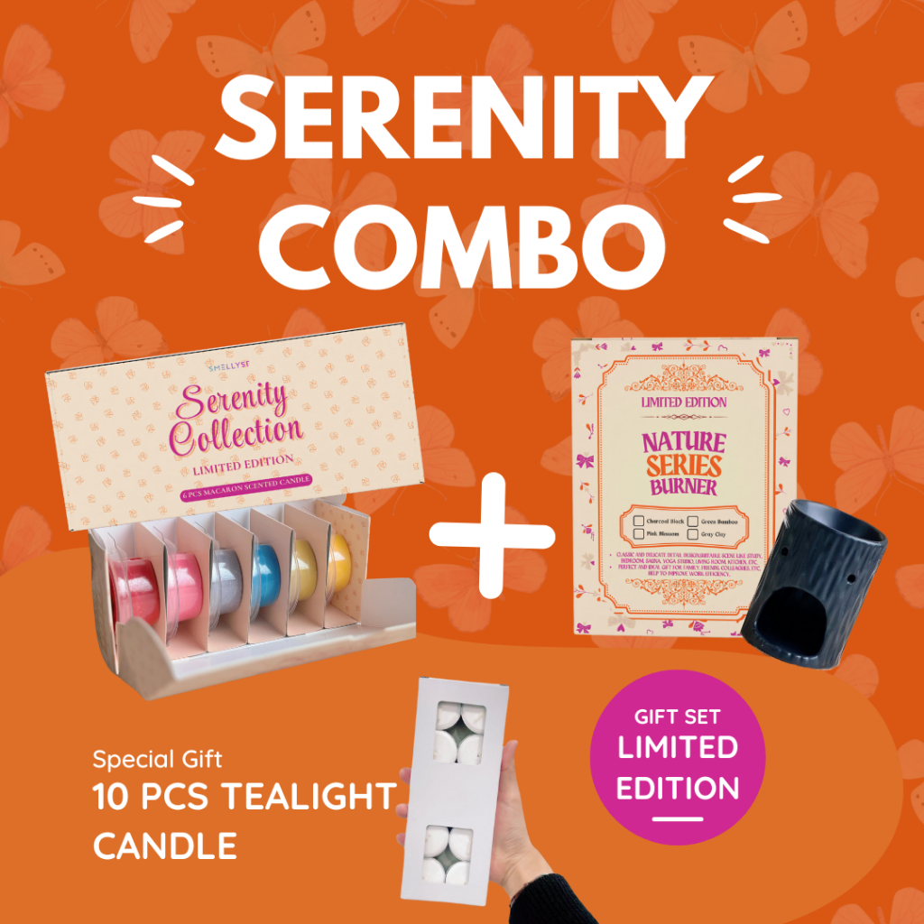 SERENITY COMBO SET - GIFT SET - CANDLE MELTS - STARTER PACK - HOME FRAGRANCE