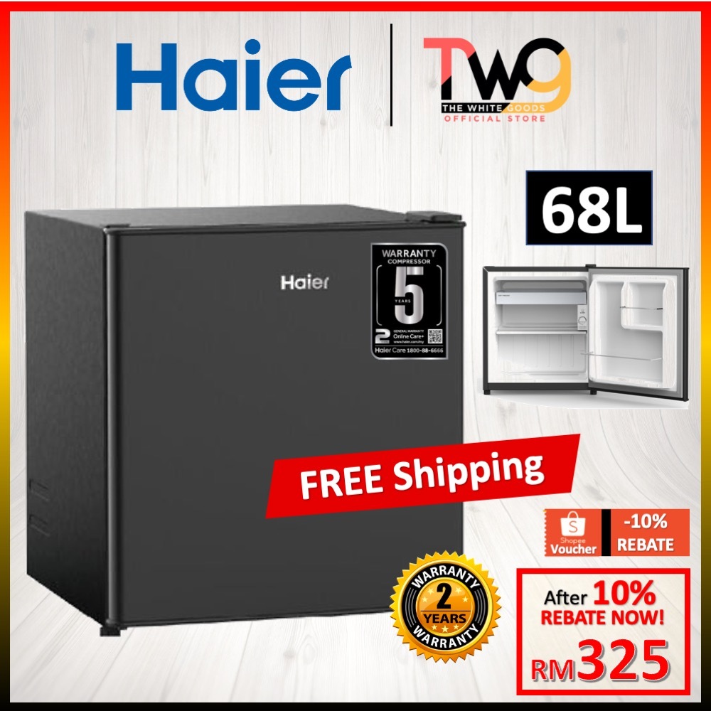 [FREE SHIPPING] Hisense RR60D4ABN Mini Bar Fridge 60L Refrigerator Peti Sejuk 冰箱 小冰箱 / PENSONIC PMF-661 / HR-68H
