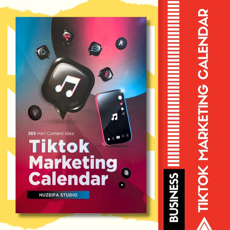 2024 Tiktok Marketing Calendar | Usahawan | Buku Bisnes | Business | Marketing | Jualan | Perniagaan