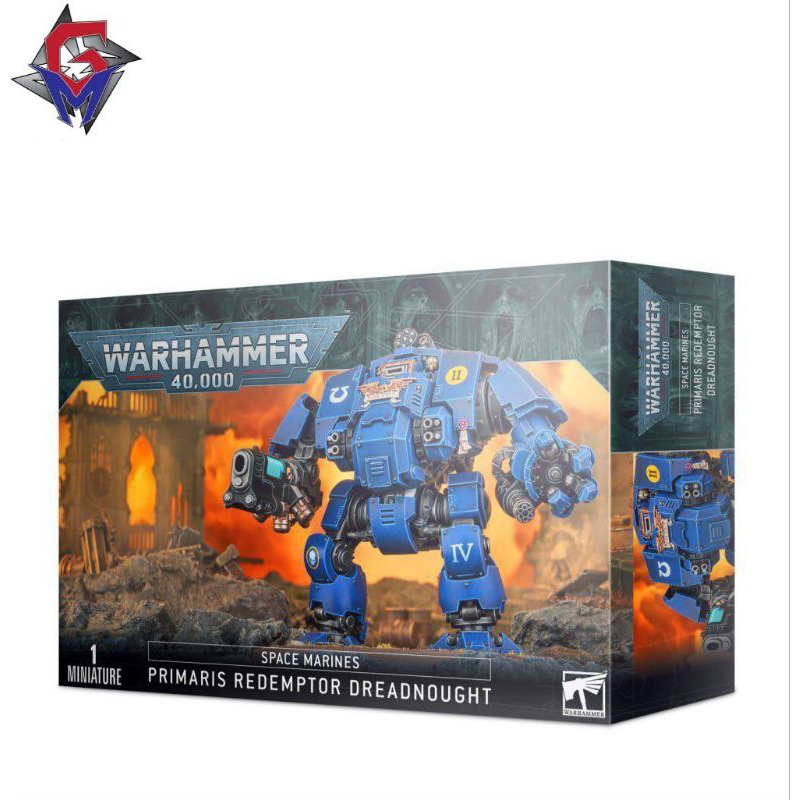 WARHAMMER 40K : SPACE MARINES PRIMARIS REDEMPTOR DREADNOUGHT (NEW)