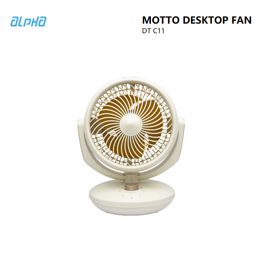 Alpha MOTTO Kipas Meja 💬 DESKTOP FAN DT C11 Desk Fan Table Fan
