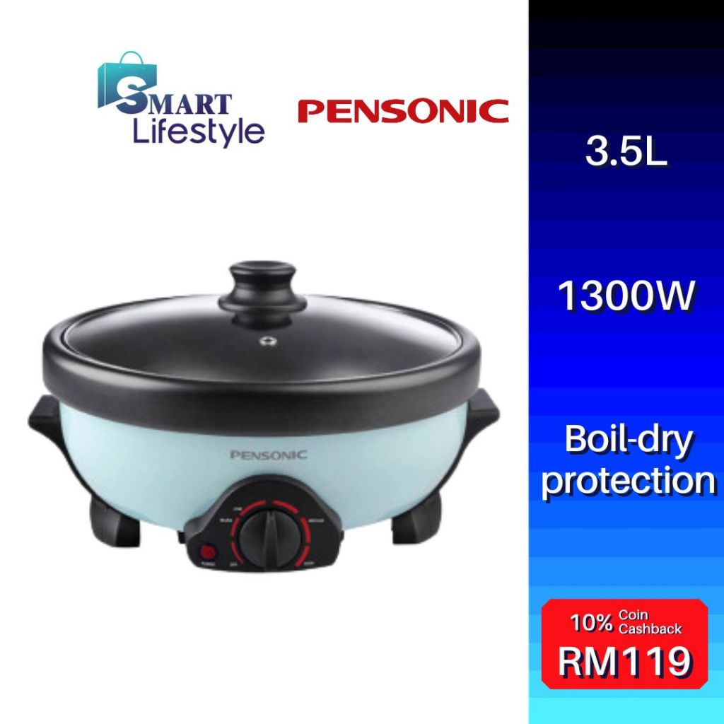 Pensonic Non Stick Multi Cooker (3.5L) PMC-1302 / (7.0L) PMC-1702 / (3.0L) PMC-1303GSX