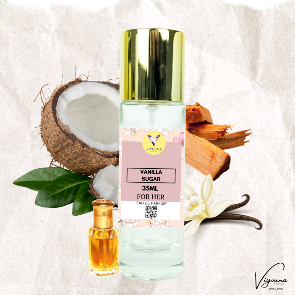 Wangian Vanilla Sugar [35ml] Perfume High Quality - Minyak Wangian Lelaki & Perempuan/P…