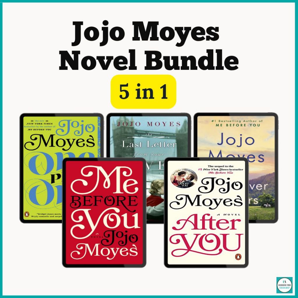[Softcopy] Jojo Moyes Novels Collection Bundle Set | Me Before You Romantic Dramas Contemporary Fiction Historical Ebook