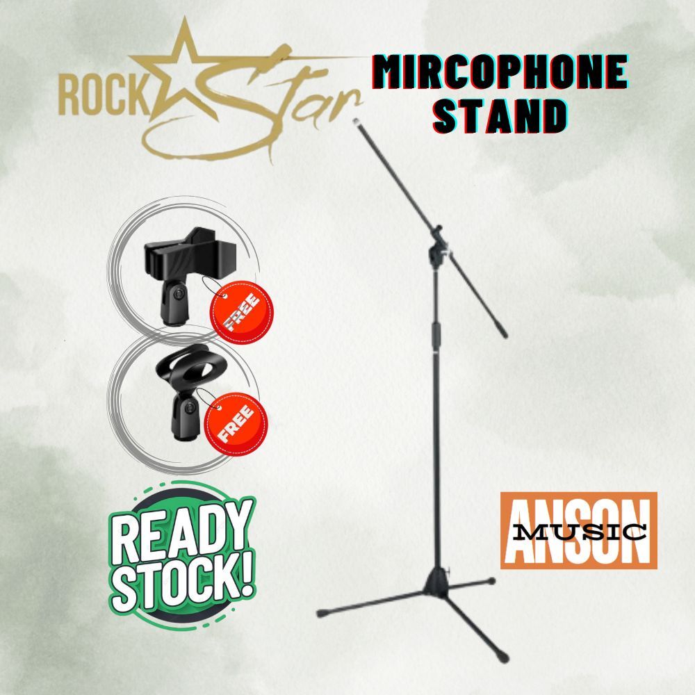 RockStar Mic Stand Microphone Stand Boom Floor-type Microphones