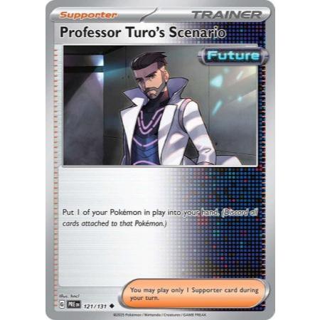 Professor Turo's Scenario - 121/131 - Uncommon Scarlet & Violet: Prismatic Evolutions Singles