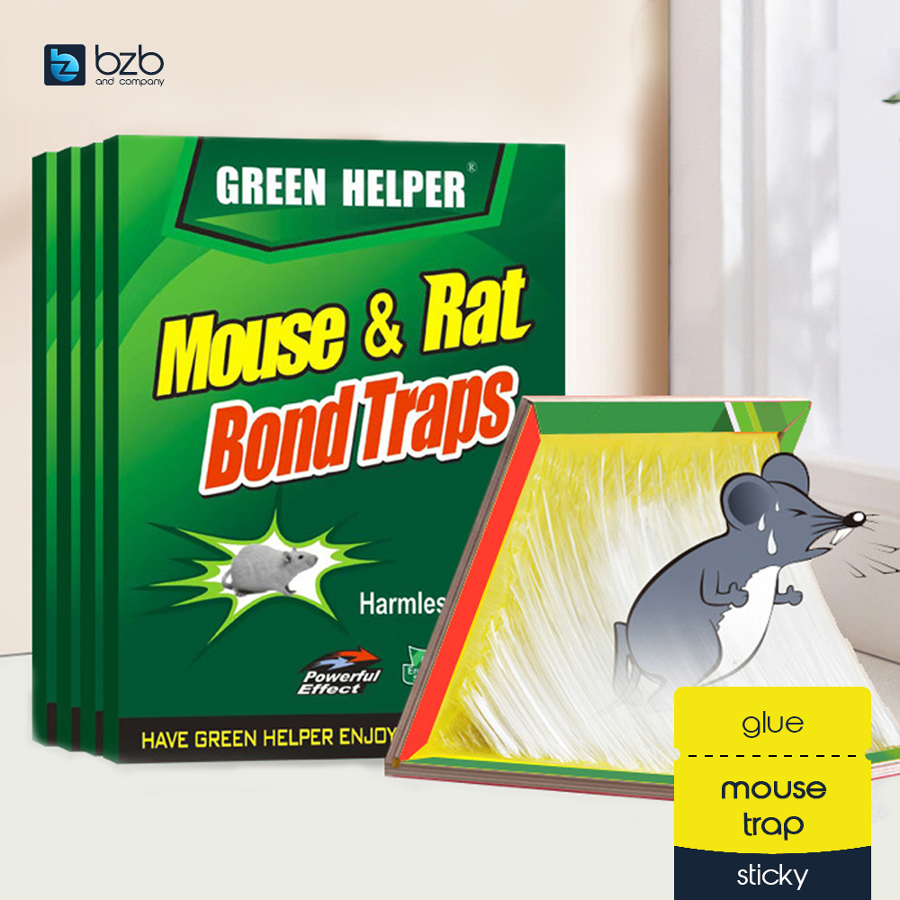 Mouse Trap Rat Snake Bugs Catcher Sticky Super Adhesive Glue Pad Board 强力老鼠贴 Penangkap Tikus