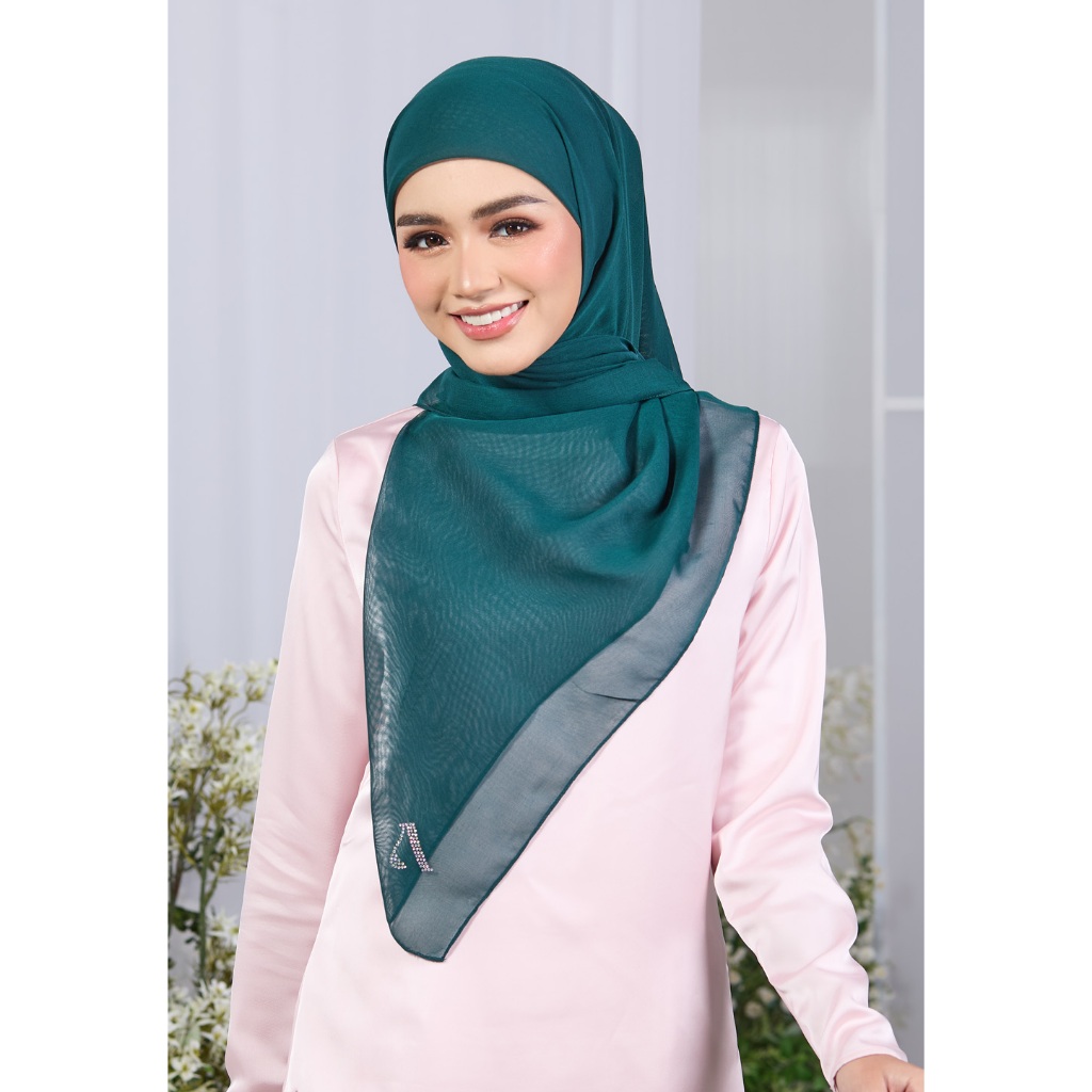 ARIANI SQUARE BLUEVETTE VOILE PLAIN