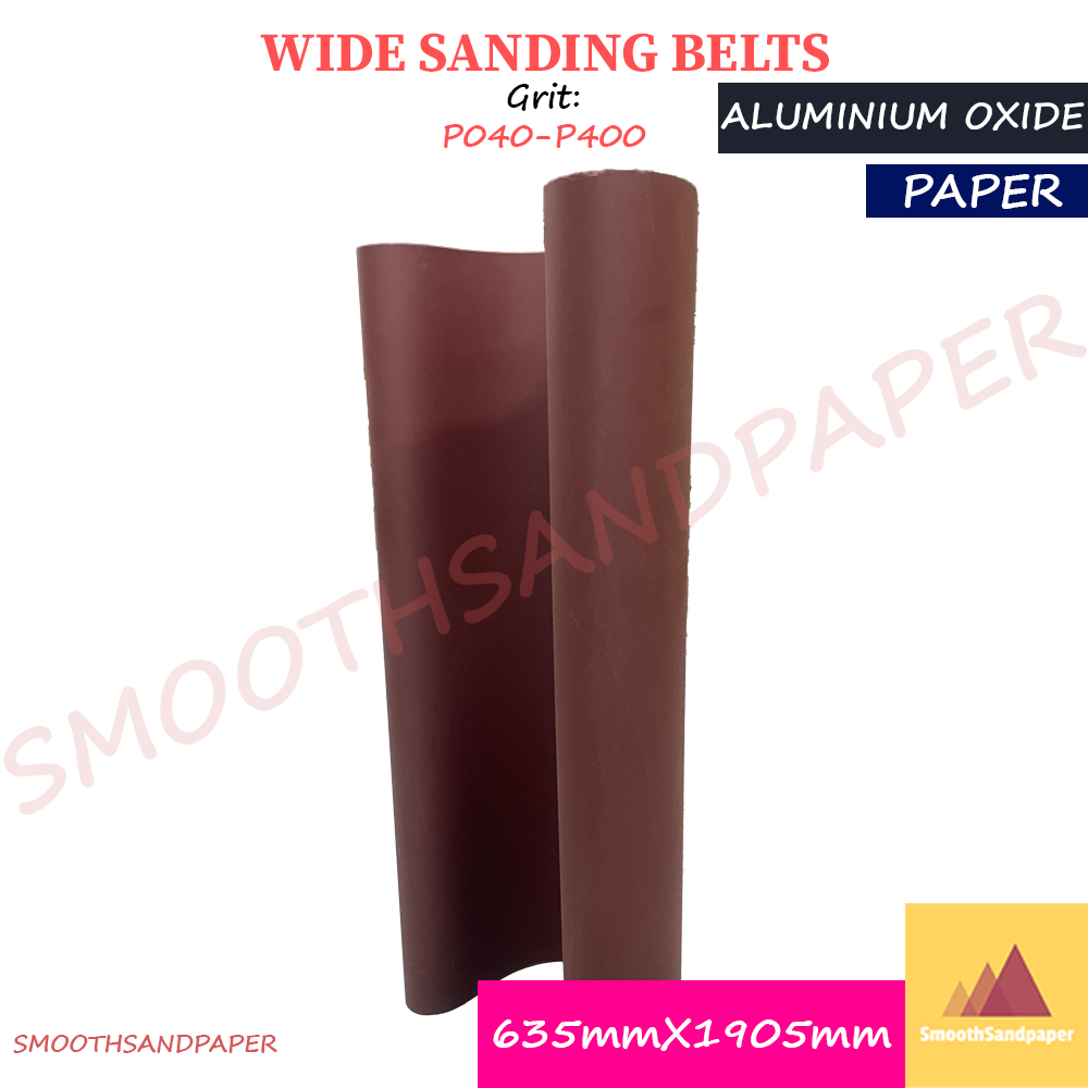 660X1900mm Sanding Belts / Paper / Aluminium Oxide [2pcs] 木工砂带机用氧化铝纸基宽砂带 【2条装】 image 3