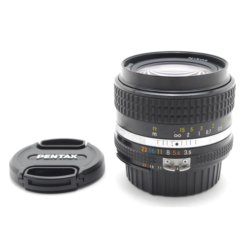 EXC+5 Nikon NIKKOR 28mm f/3.5 AI-S AIS, Front Cap, Rear Cap from Japan EXC+5 Nikon NIKKOR 28mm f/3.5 AI-S AIS, Penutup Depan, Penutup Belakang dari Jepun