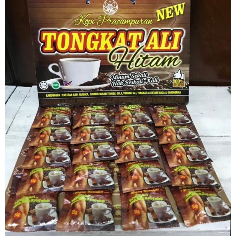 kopi tongkat Ali hitam new version