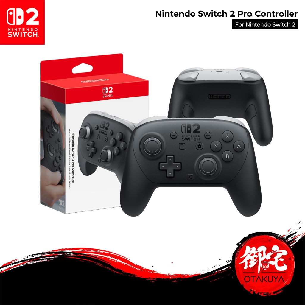 【CNY SALE】Nintendo Switch 2 Pro Controller Official (1 Year Warranty)