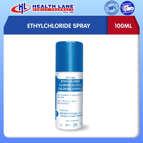 [MUSCLE] Wari Ethylchloride Spray (100ML) Reduce Pain / MEDTRIS SPRAY 100ML - 1 BOTTLE