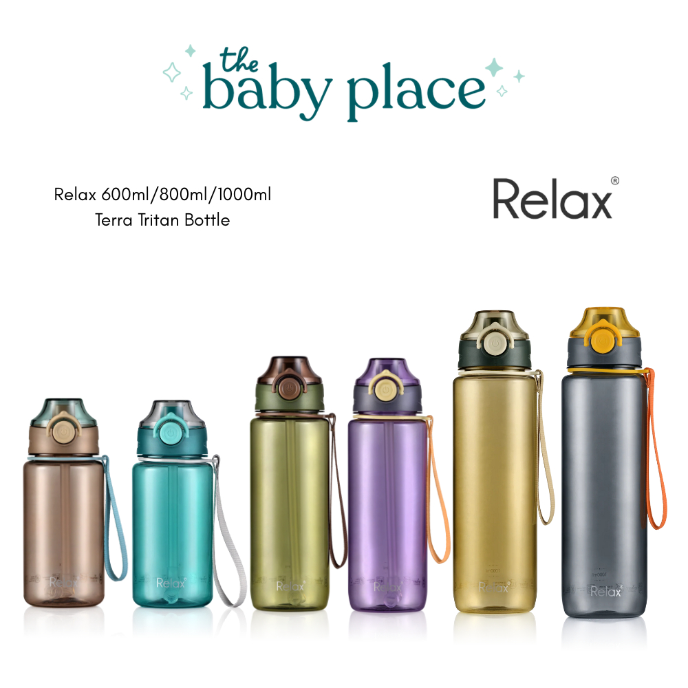 Relax 600ml/800ml/1000ml Terra Tritan Bottle