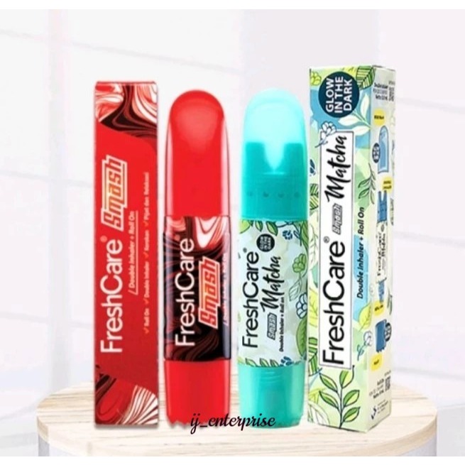FreshCare Smash Double Inhaler + Roll on 8ml (chat seller Untuk matcha atau Smash)