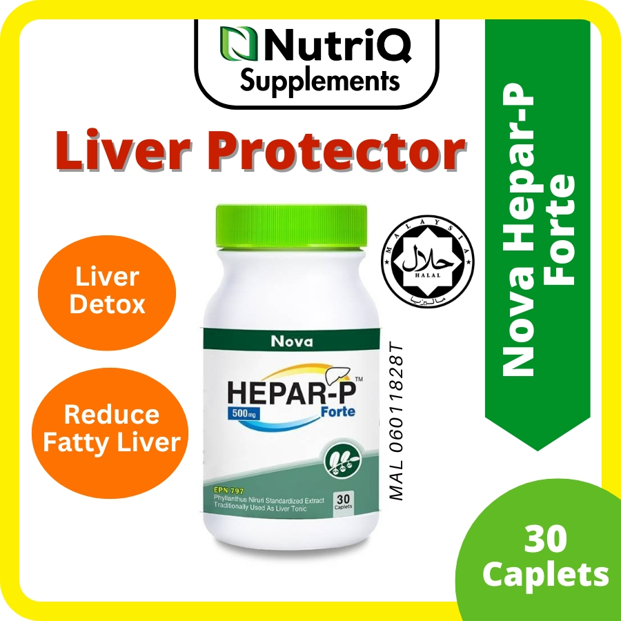 Nova Hepar P Forte Liver Detox Fatty Liver Supplements 护肝 肝保健品 護肝 保健品 肝排毒 Liver Care