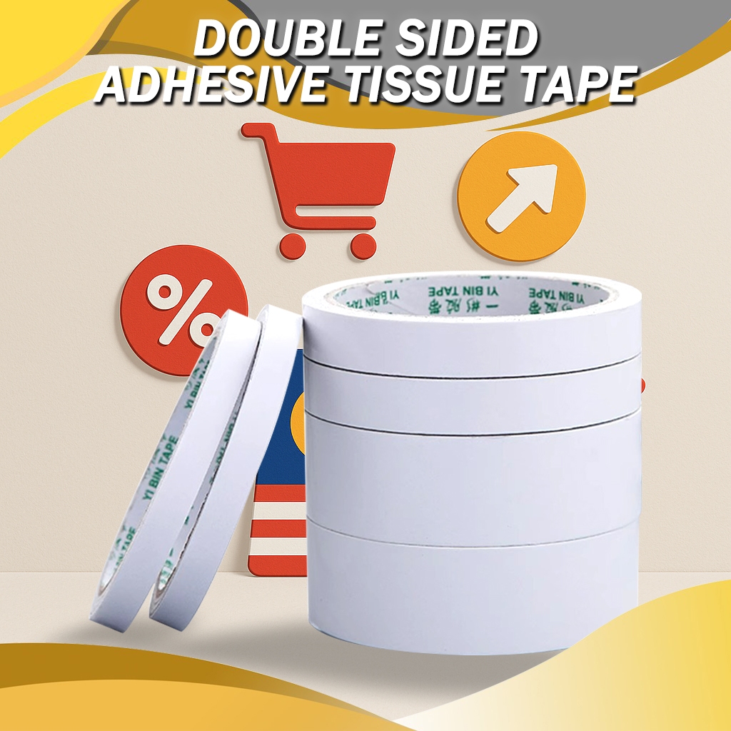 Double Sided Tape 10/12/18/24mm for Crafts Scrapbooking Photography Scrapbook Paper School office Supplies