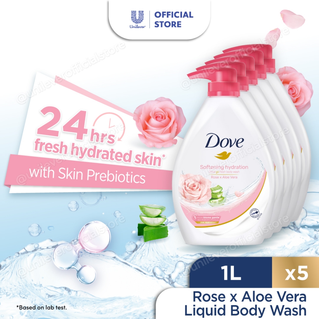 Dove Go Fresh Shower Gel Softening Hydration