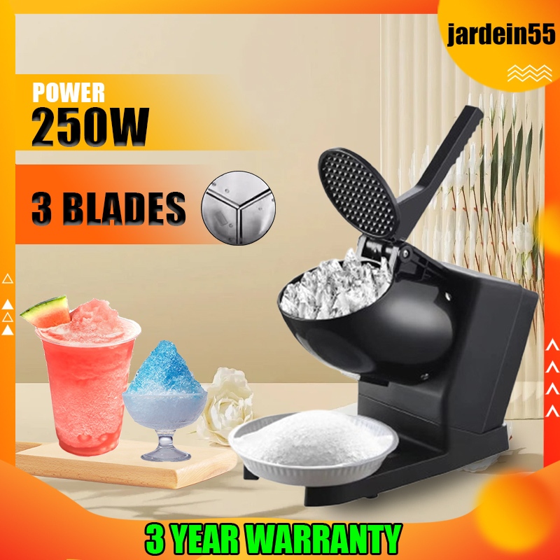 3 Years Warranty❄️ice crusher machine/3 Blades ice shaver/mesin abc/cendol maker