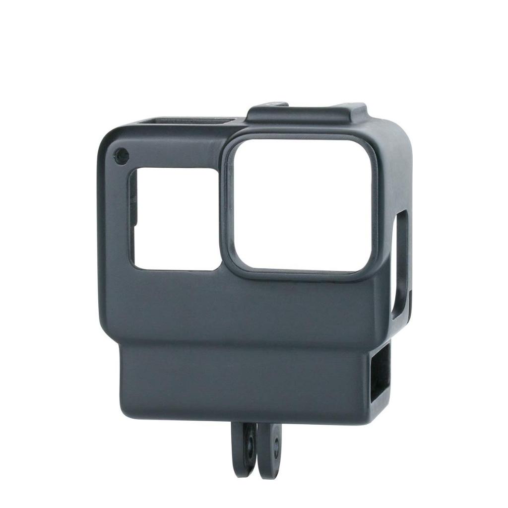 V2 vlog case action camera housing shell vlogging cargo framo with cold shoo mount for GoPro hero 768 black