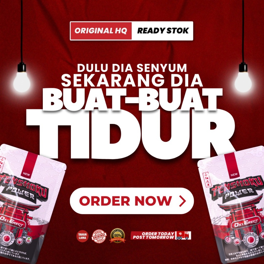 Ramai Dah Try. Kau Bila Lagi? TENSOKU POWER (READY STOCK) MADE IN JAPAN