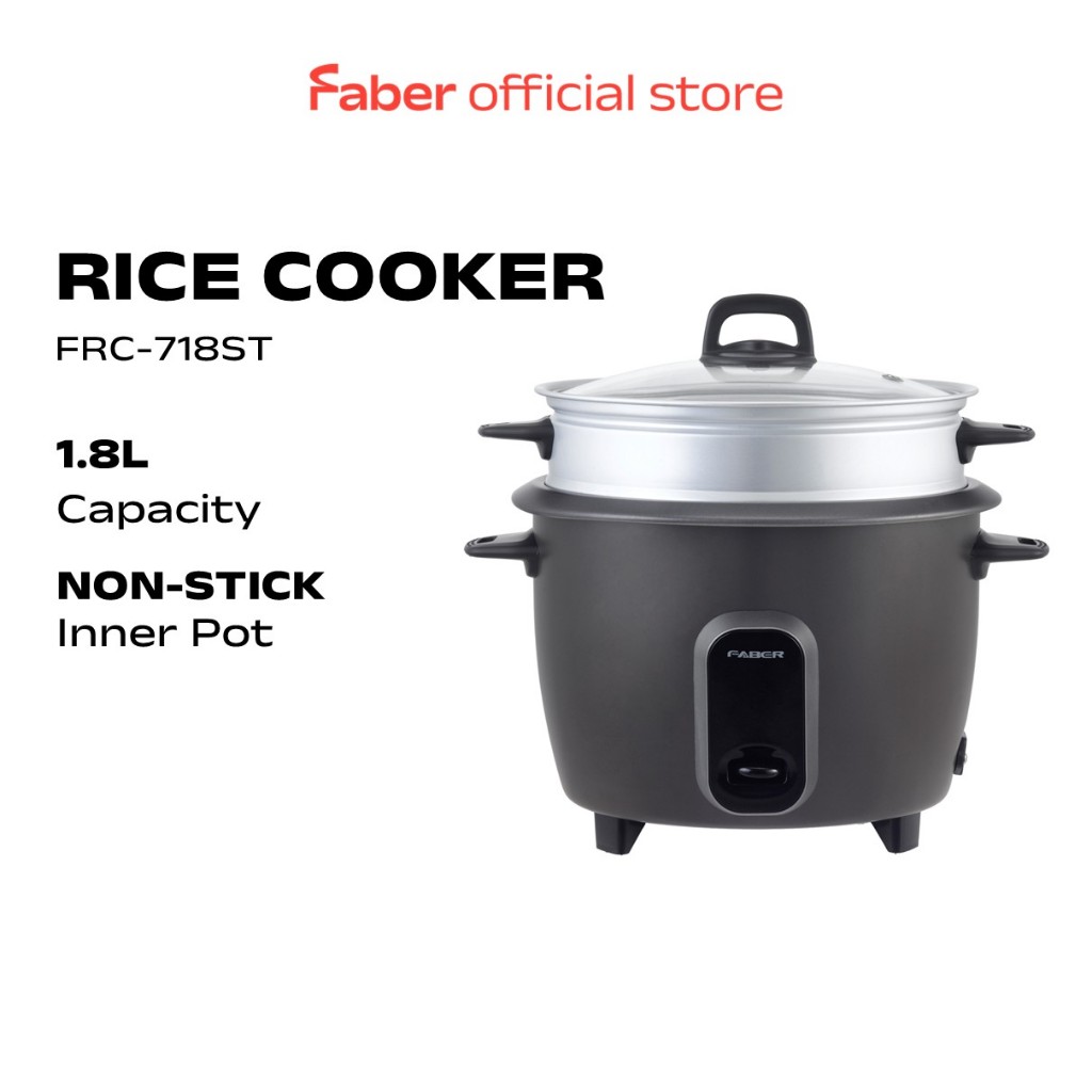 Faber TRA Rice Cooker (1.8L) FRC-718ST