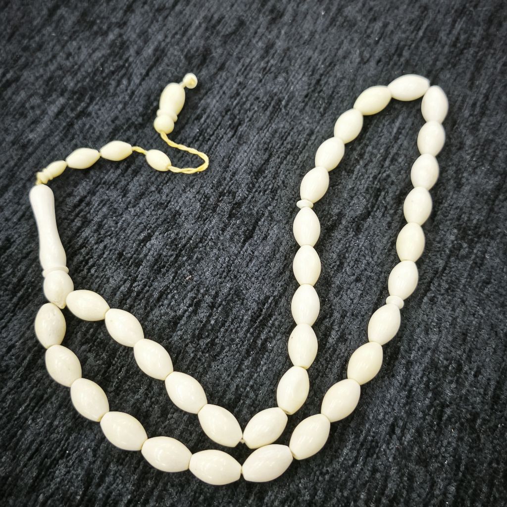 Tasbih TULANG UNTA 33 BIJI BESAR 12MM IMPORTED FROM EGYPT TULEN Limited Edition🌾🌾🌾