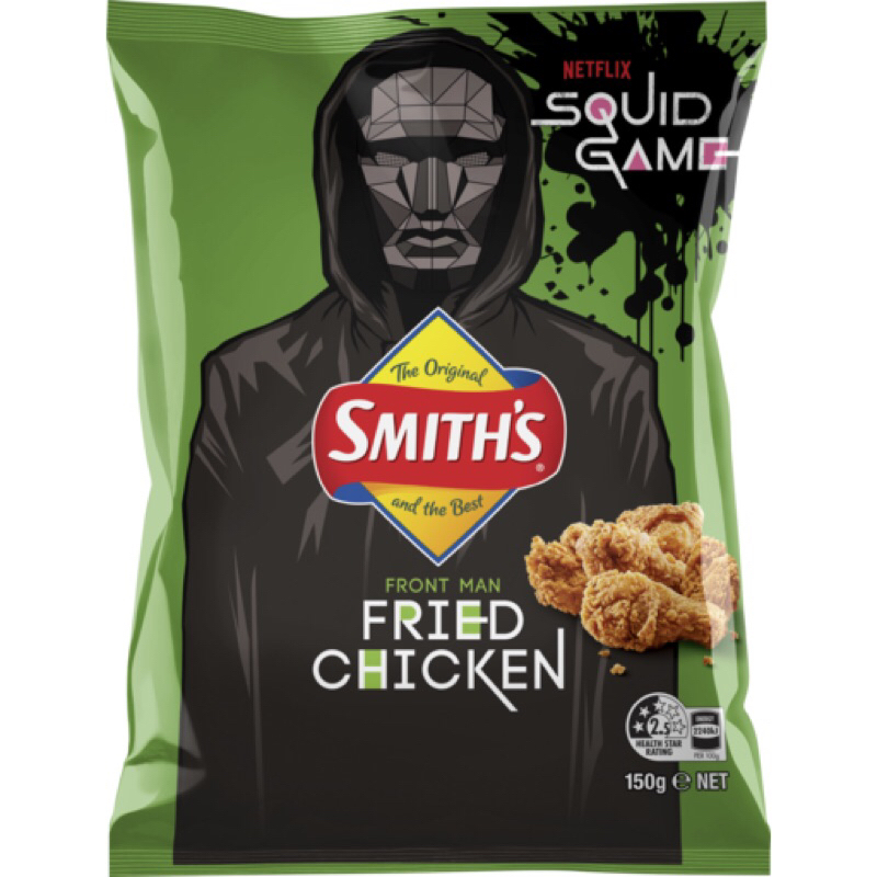 Smith's crinkle front man fried chicken 150gram