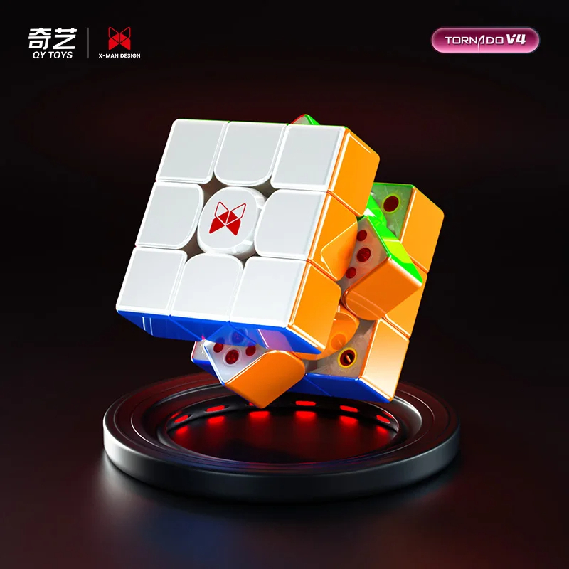 Qiyi XMD X-man Tornado V4 3x3 Speed cube Magnetic Cube